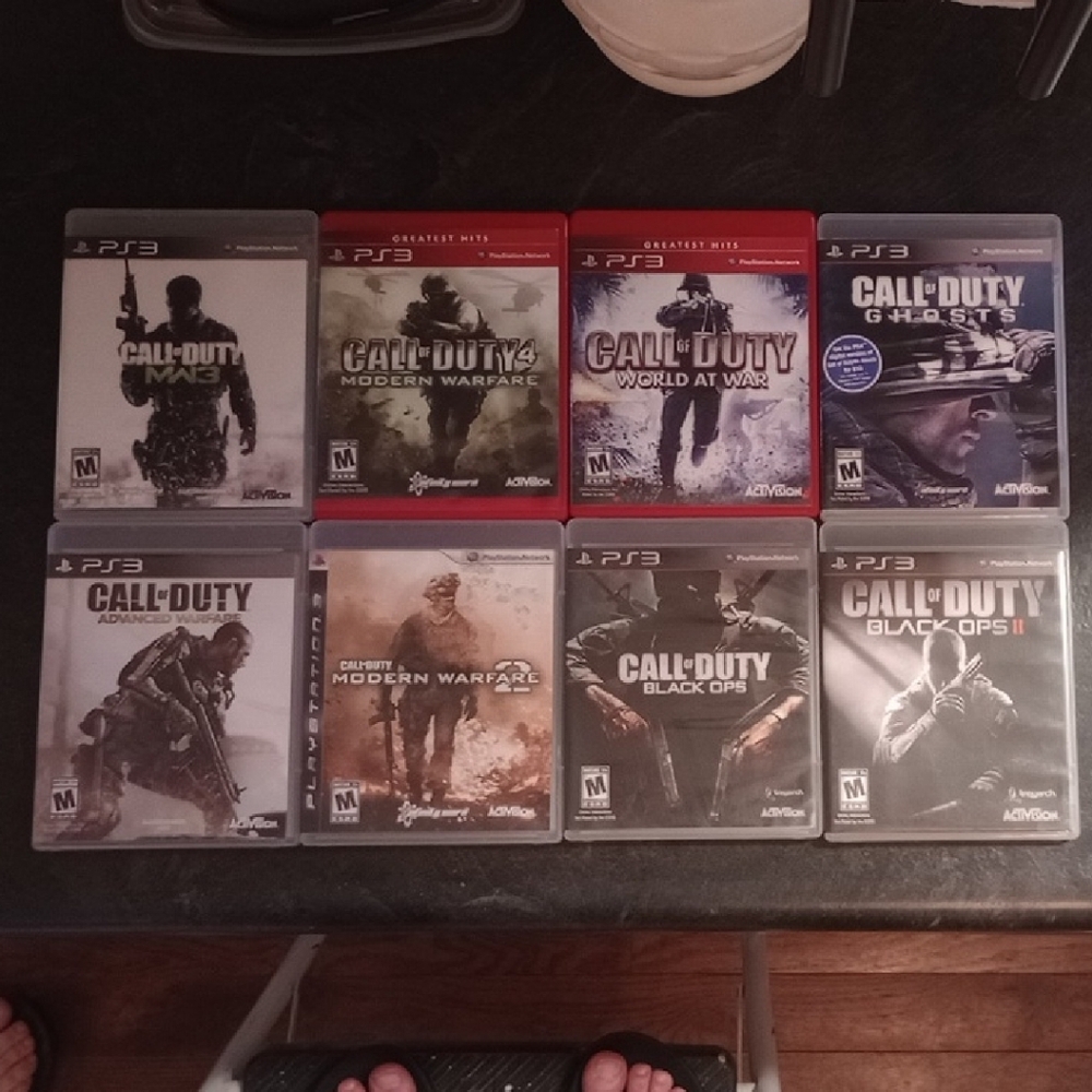 PS3 Game Collection- Call of Duty Collection. $40 For All 8